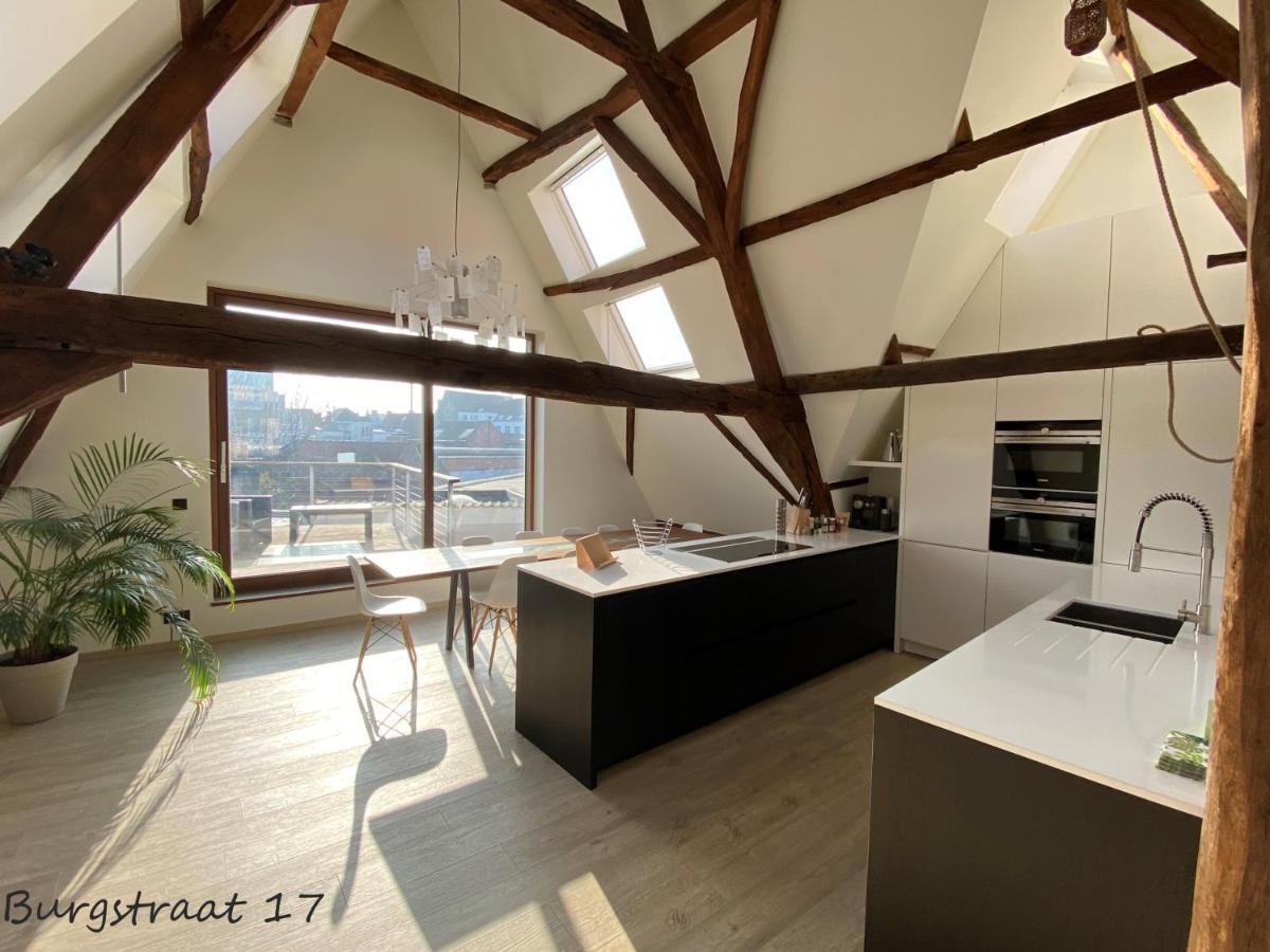 Burgstraat 17 Apartment In Exclusive Patrician House In Medieval Гент Екстер'єр фото